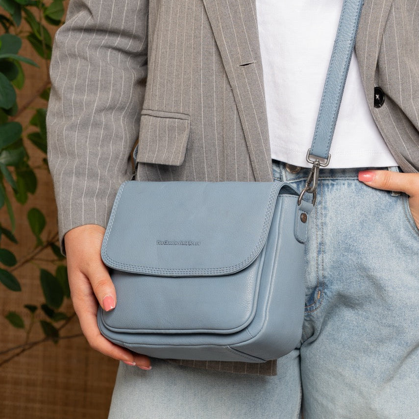 Miloa Full-Grain Leather Shoulder Bag til Kvinder – alternate product view 2