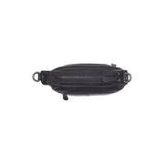 Mirave Full-Grain Leather Shoulder Bag til Kvinder - Structured Side Profile Showing Gusset Depth &amp; Expansion Capacity