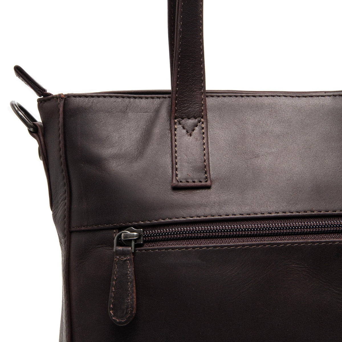 Mosel Full-Grain Leather Shoulder Bag til Kvinder – alternate product view 3