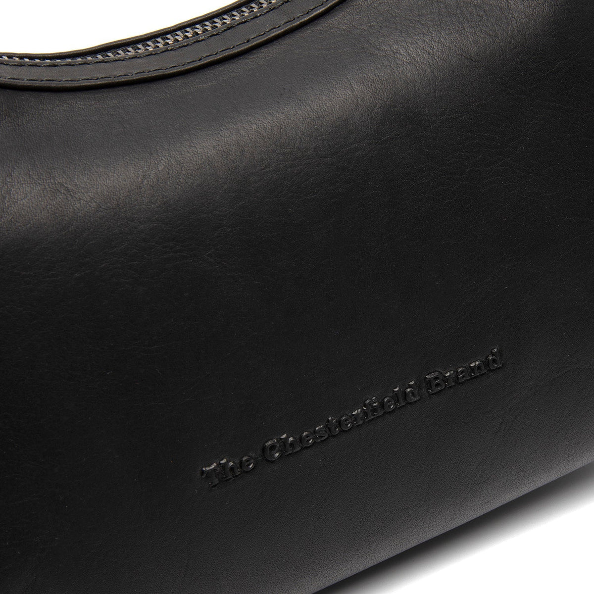 
Classic 100% Full-Grain leather Bag - Bagfra med forstærkede læderremme og syninger