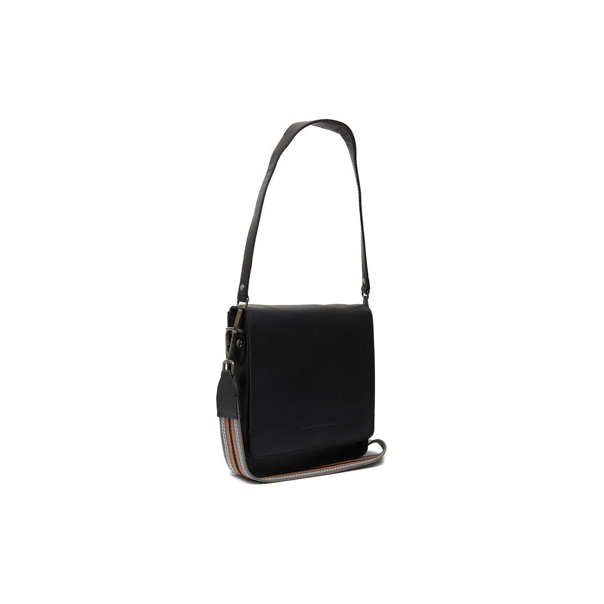 Osuna Full-Grain Leather Shoulder Bag til Kvinder in Classic 100% Full-Grain Leather - Full Exterior Front Profile View | Buy Online