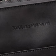 
Classic 100% Full-Grain leather Bag - Bagfra med forstærkede læderremme og syninger