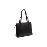 Selvino Full-Grain Leather Shoulder Bag til Kvinder in Classic 100% Full-Grain Leather - Full Exterior Front Profile View | Buy Online