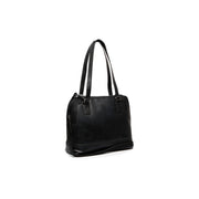 Seron Full-Grain Leather Shoulder Bag til Kvinder in Classic 100% Full-Grain Leather - Full Exterior Front Profile View | Buy Online