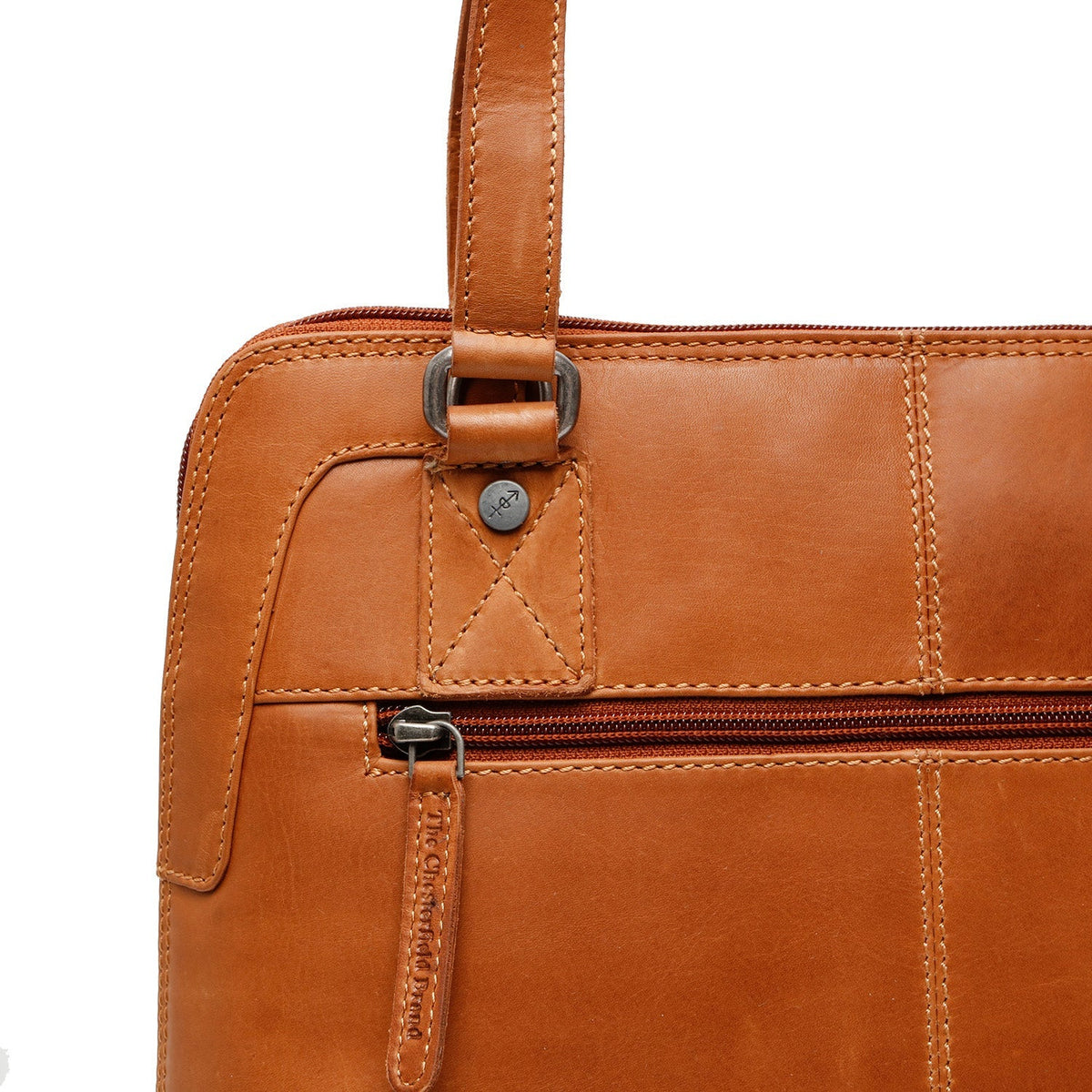 Seron Full-Grain Leather Shoulder Bag til Kvinder – alternate product view 3