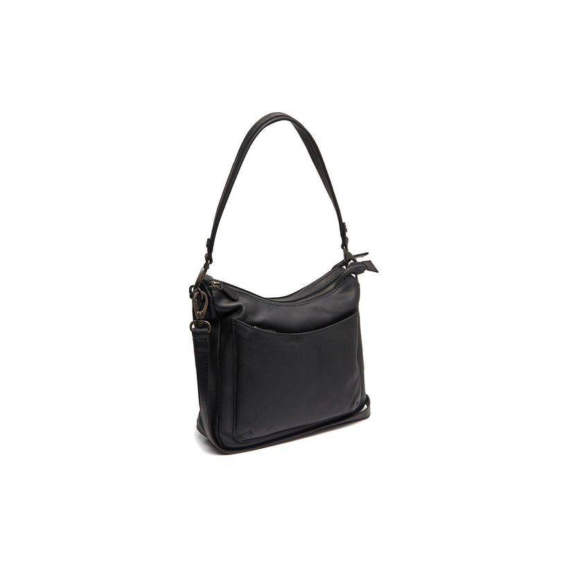 Tivra Full-Grain Leather Shoulder Bag til Kvinder