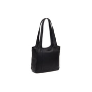 Tofino Full-Grain Leather Shoulder Bag til Kvinder in Classic 100% Full-Grain Leather - Full Exterior Front Profile View | Buy Online