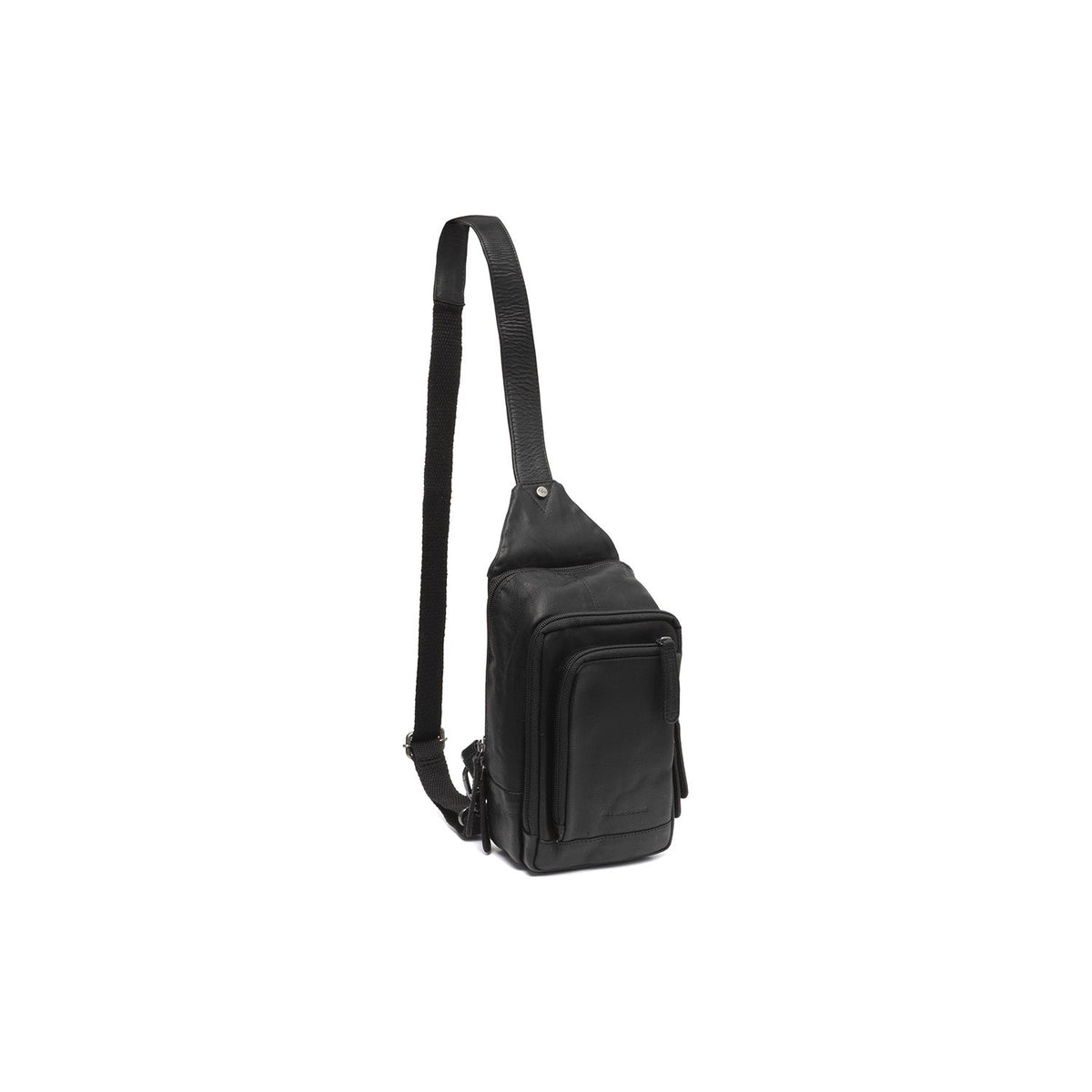 Leather Sling Bag Riga til Kvinder in Classic 100% Full-Grain Leather - Full Exterior Front Profile View | Buy Online