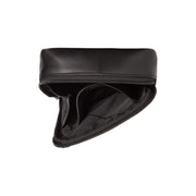 Navy Leather Sling Bag Salla til Kvinder, detail view 3
