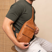 Leather Sling Bag Turelle til Kvinder – alternate product view 2