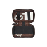 Tailored Rib Cuffs &amp; Hem Craftsmanship Construction Detail on Leather Tech-Organizer Ardan til Kvinder