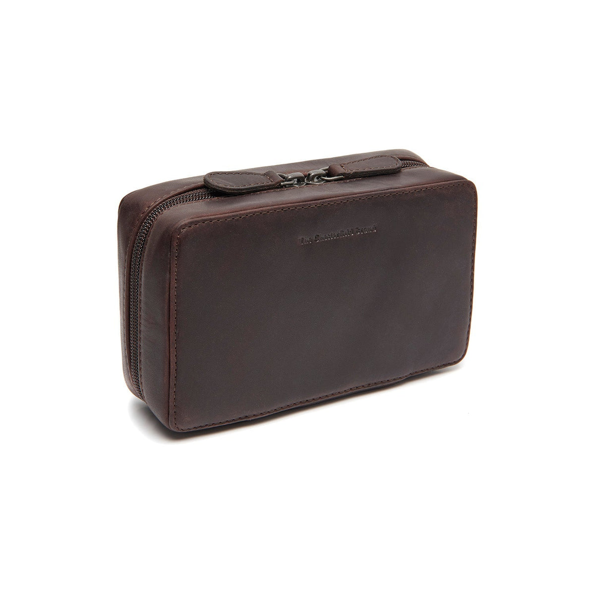 Styled Fit Perspective of Leather Tech-Organizer Ardan til Kvinder on Model - Natural Daylight Drape