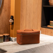 Limone Full-Grain Leather Toiletry Bag til Kvinder – alternate product view 2