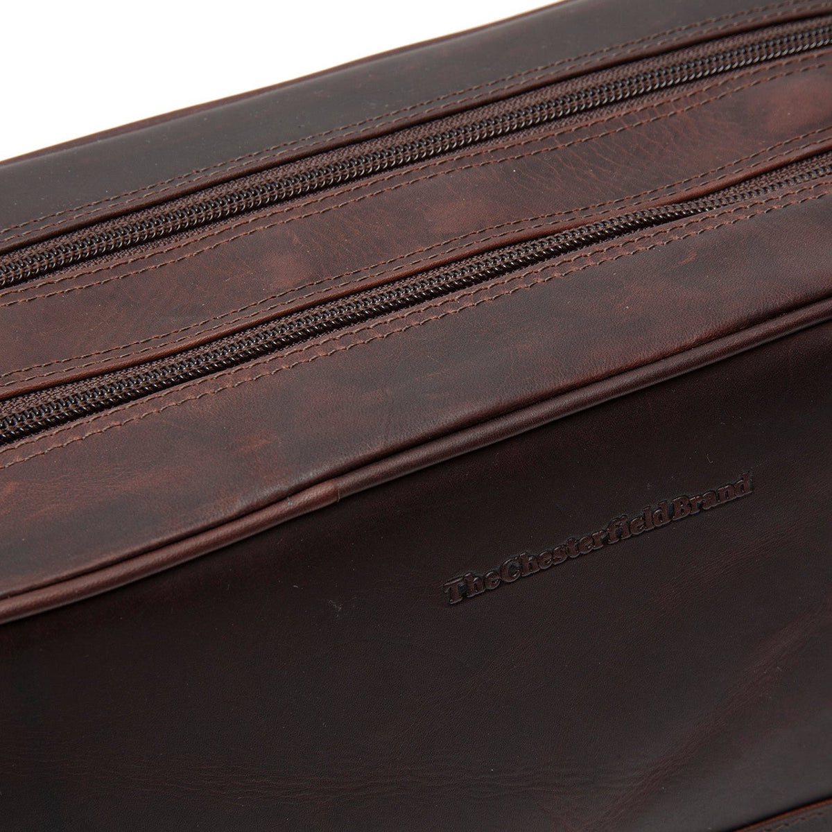 Stefan Full-Grain Leather Toiletry Bag til Kvinder – alternate product view 3