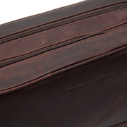 Stefan Full-Grain Leather Toiletry Bag til Kvinder – alternate product view 3