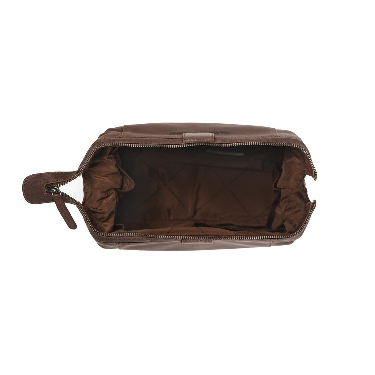 Vince Full-Grain Leather Toiletry Bag til Kvinder – alternate product view 3