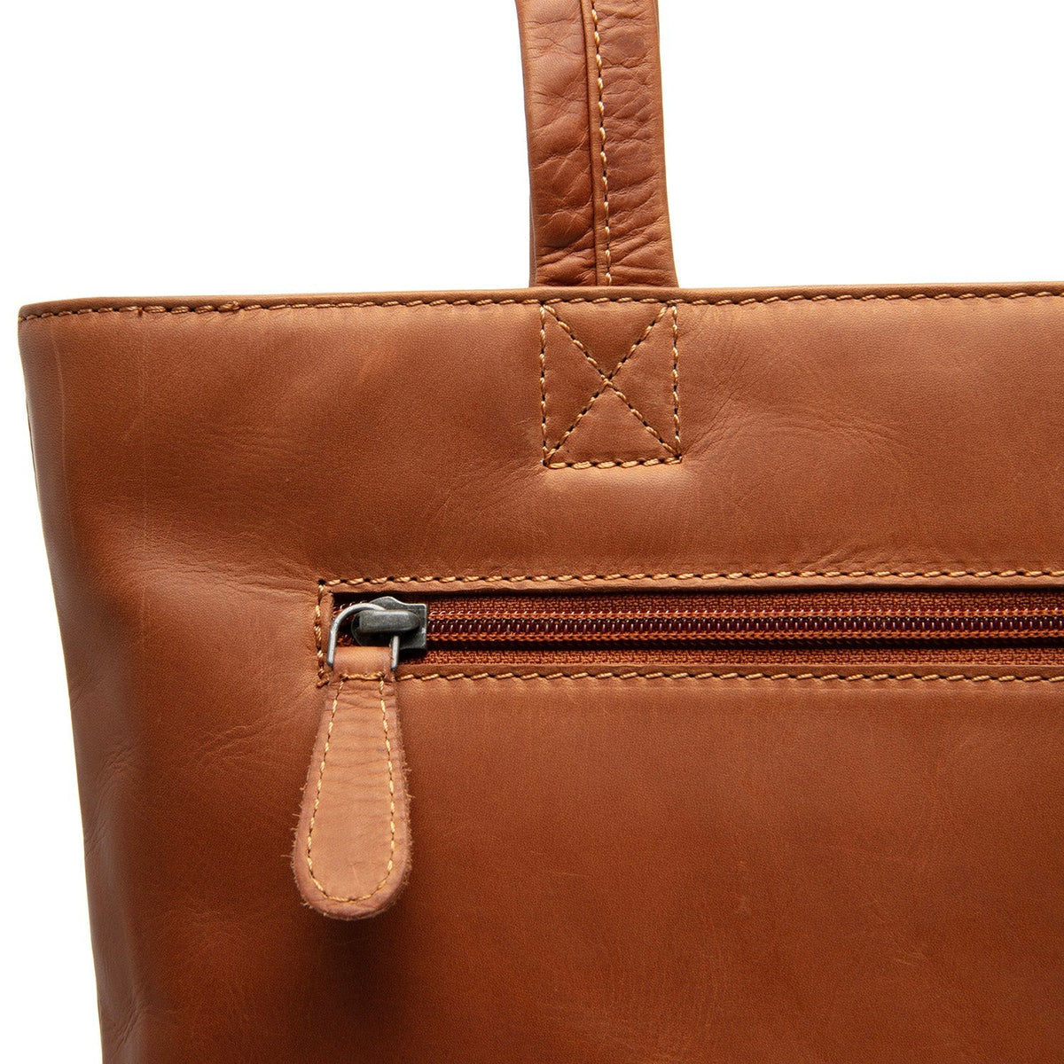 Alveron Full-Grain Leather Tote Bag til Kvinder – alternate product view 3