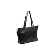 
Osira Tote bag i læder i klassisk 100% kernelæder - Full Exterior Forfra med skræddersyet silhuet | Køb online