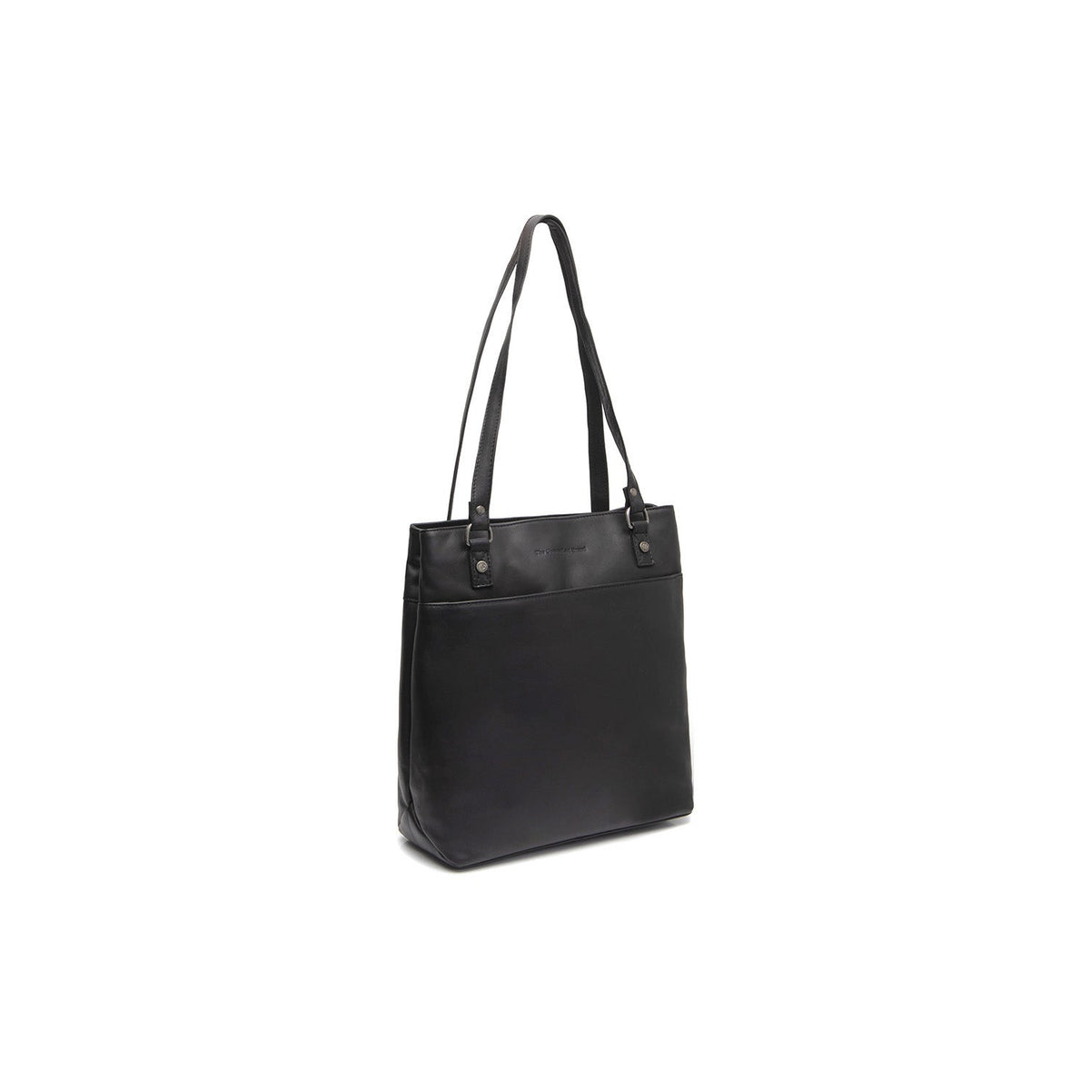 Raynor Full-Grain Leather Tote Bag til Kvinder in Classic 100% Full-Grain Leather - Full Exterior Front Profile View | Buy Online