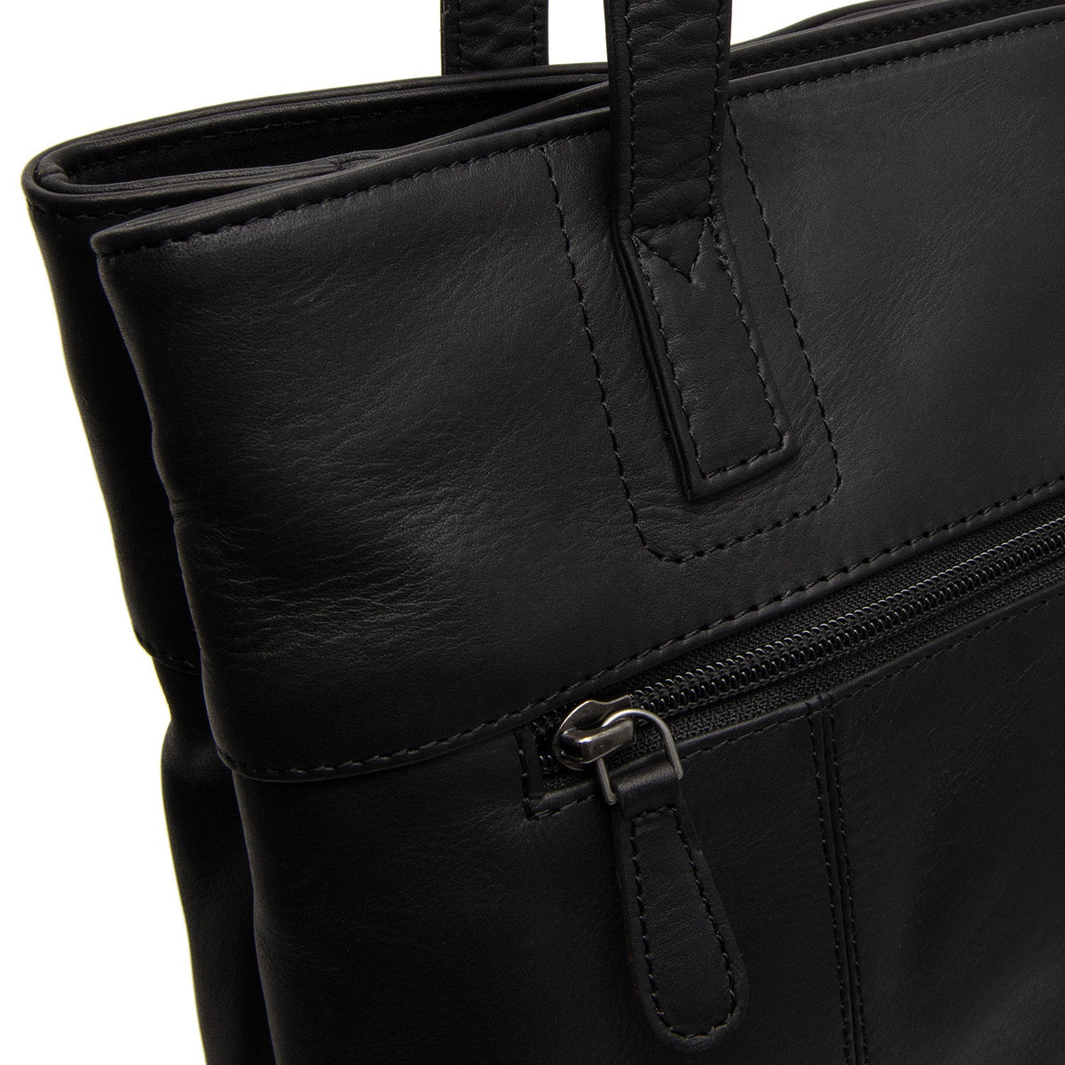 Interior View Showing Dedicated Padded Laptop Sleeve &amp; Multi-Compartment Organization