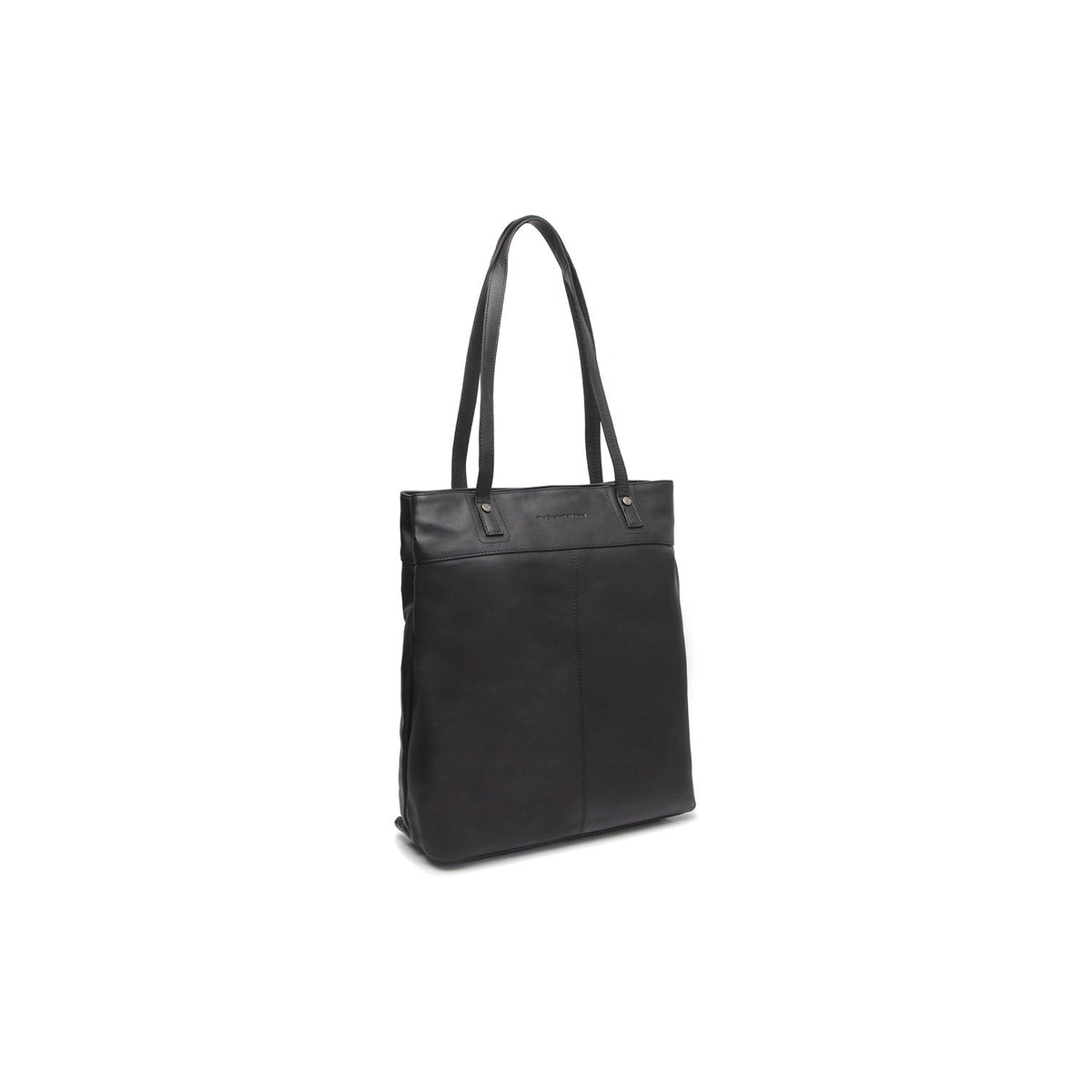 Solvia Full-Grain Leather Tote Bag til Kvinder in Classic 100% Full-Grain Leather - Full Exterior Front Profile View | Buy Online
