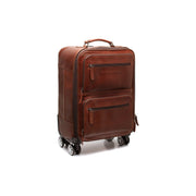 Cognac Leather Trolley San Marino til Kvinder, detail view 8