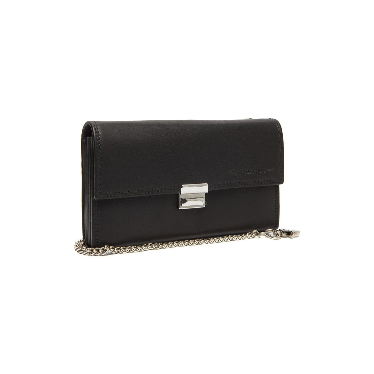 Elba Full-Grain Leather Waiter Wallet til Kvinder in Classic 100% Full-Grain Leather - Full Exterior Front Profile View | Buy Online
