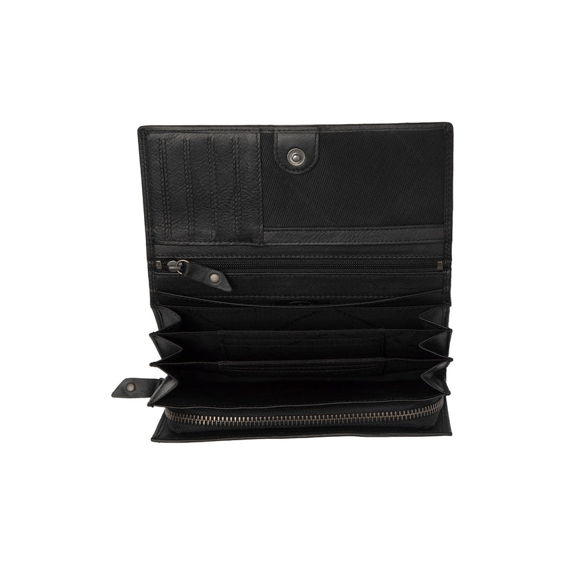 Arvento Full-Grain Leather Wallet til Kvinder