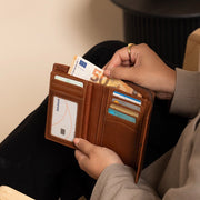 Ascot Full-Grain Leather Wallet til Kvinder – alternate product view 3