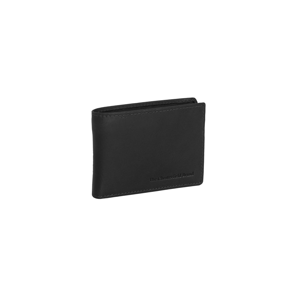Enzo Full-Grain Leather Wallet til Mænd in Classic 100% Full-Grain Leather - Full Exterior Front Profile View | Buy Online