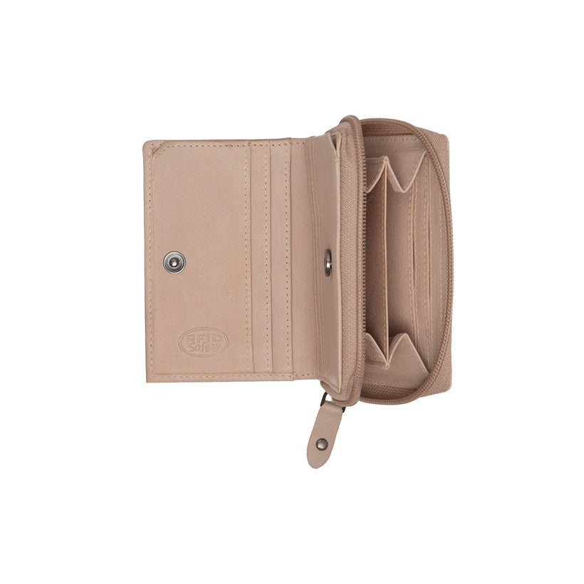 Floren Full-Grain Leather Wallet til Kvinder