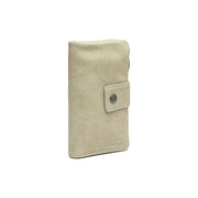 Fresno Full-Grain Leather Wallet til Kvinder in Classic 100% Full-Grain Leather - Full Exterior Front Profile View | Buy Online