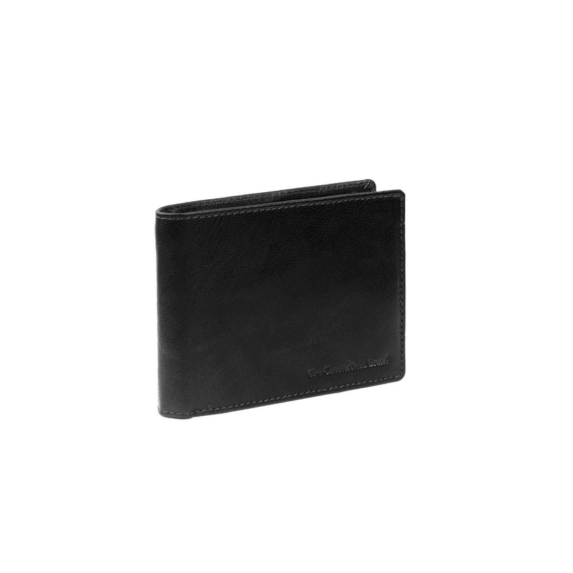 Harlem Full-Grain Leather Wallet in Classic 100% Full-Grain Leather - Full Exterior Front Profile View | Buy Online