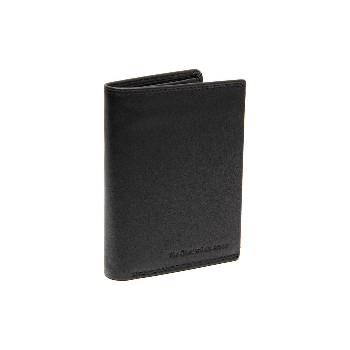 Leroy Full-Grain Leather Wallet til Mænd in Classic 100% Full-Grain Leather - Full Exterior Front Profile View | Buy Online