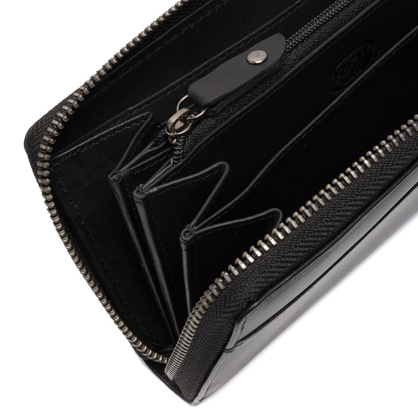 Livorno Full-Grain Leather Wallet til Kvinder