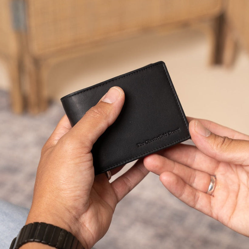 Marvin Full-Grain Leather Wallet til Mænd