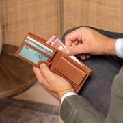 Marvin Full-Grain Leather Wallet til Mænd – alternate product view 3