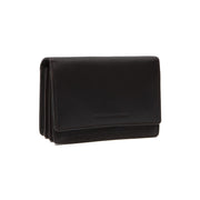 Salzburg Full-Grain Leather Wallet til Kvinder in Classic 100% Full-Grain Leather - Full Exterior Front Profile View | Buy Online