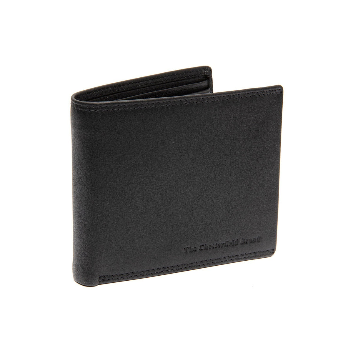 Stephens Full-Grain Leather Wallet til Mænd in Classic 100% Full-Grain Leather - Full Exterior Front Profile View | Buy Online