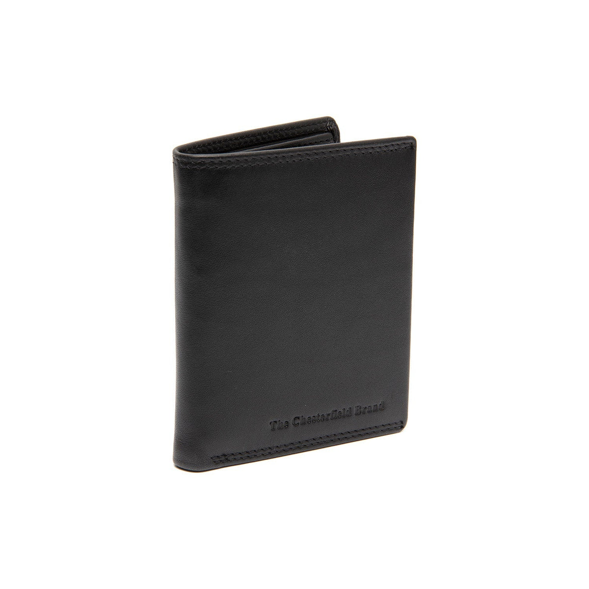 Vincent Full-Grain Leather Wallet til Mænd in Classic 100% Full-Grain Leather - Full Exterior Front Profile View | Buy Online
