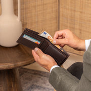 Walid Full-Grain Leather Wallet til Mænd – alternate product view 3