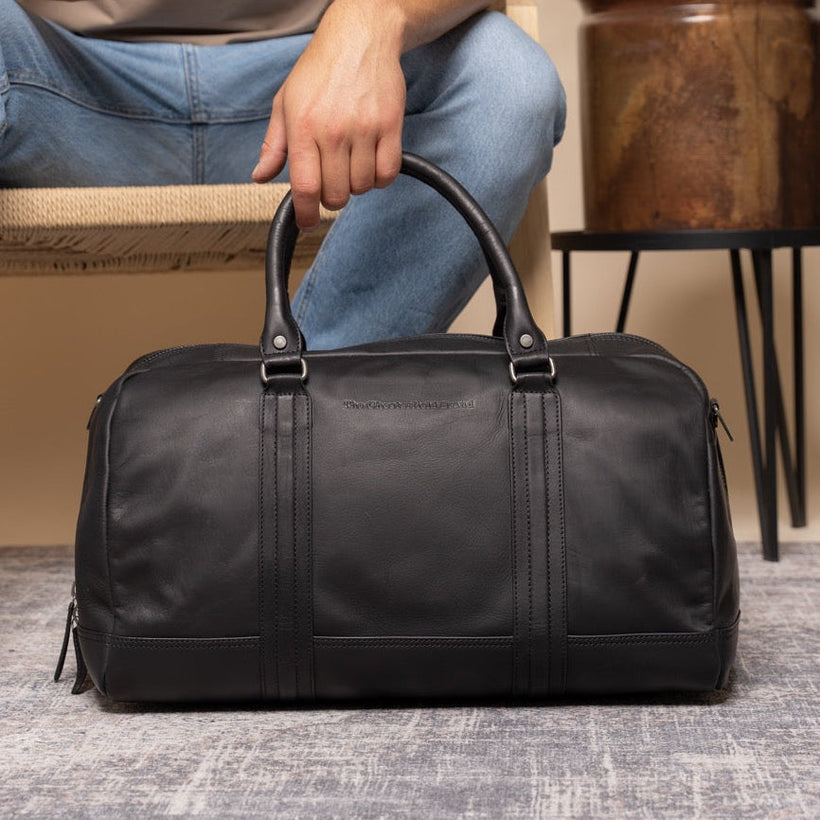 Perth Full-Grain Leather Weekender Bag til Kvinder