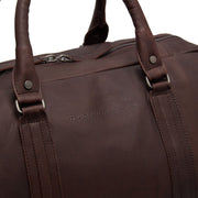 Perth Full-Grain Leather Weekender Bag til Kvinder – alternate product view 3