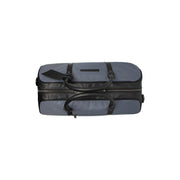Solid Antique Brass Hardware &amp; Heavy-Duty Dual Zipper Detail on Tornio Full-Grain Leather Weekender Bag til Kvinder