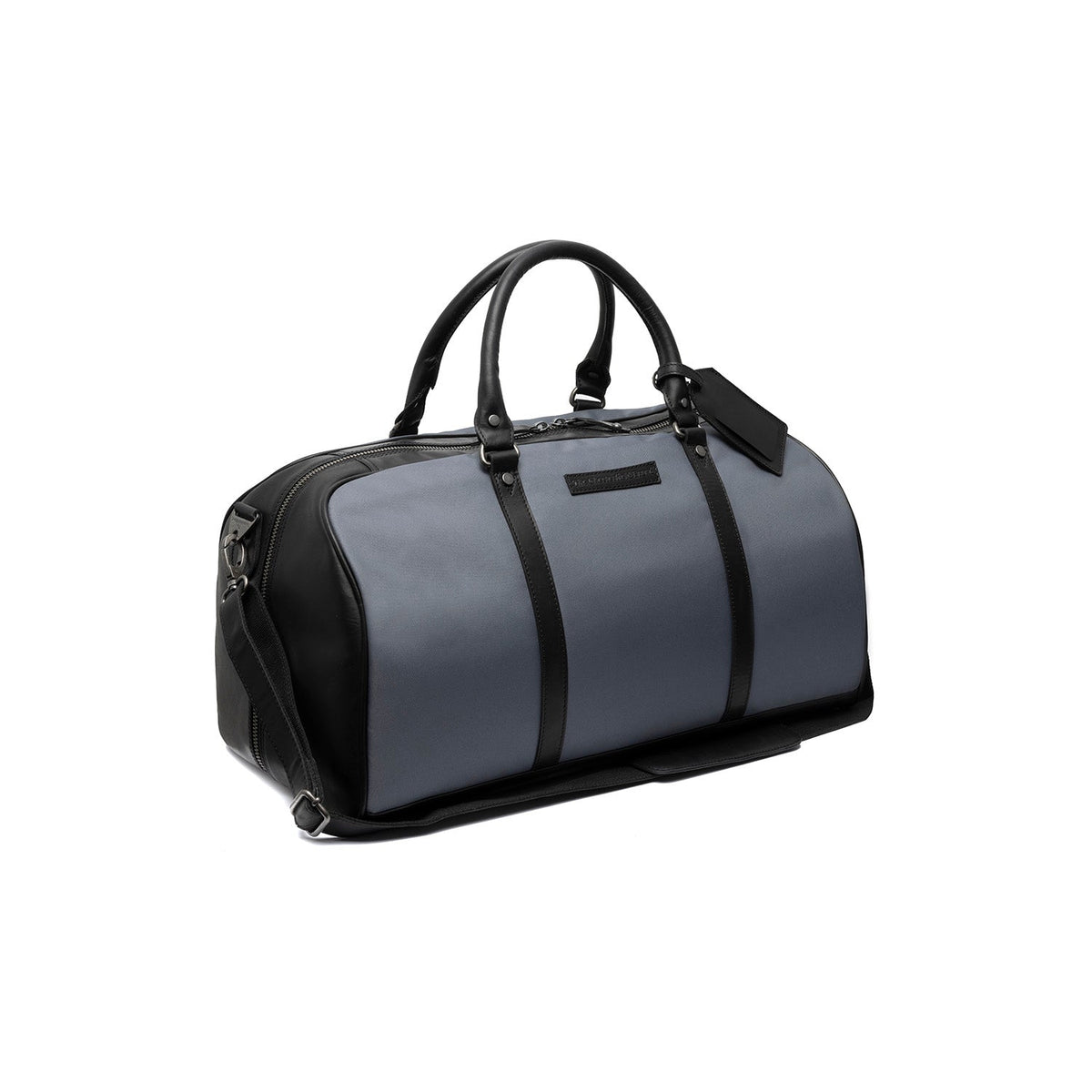 Tornio Full-Grain Leather Weekender Bag til Kvinder in Classic 100% Full-Grain Leather - Full Exterior Front Profile View | Buy Online