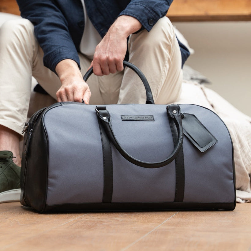 Tornio Full-Grain Leather Weekender Bag til Kvinder