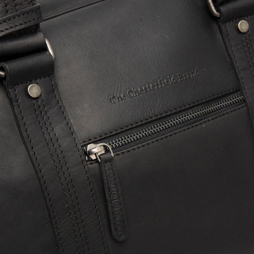 Volenza Full-Grain Leather Weekender Bag til Kvinder