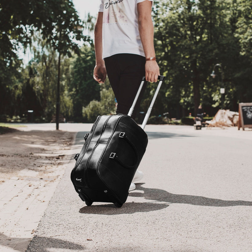 Leather Weekender Trolley Jayven til Kvinder