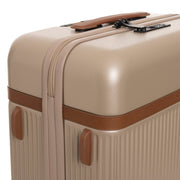 Tailored Rib Cuffs &amp; Hem Craftsmanship Construction Detail on Medium Suitcase Zuna til Kvinder