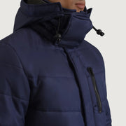 
Indvendig visning Showing Quilted Viscose Lining & To funktionelle inderlommer